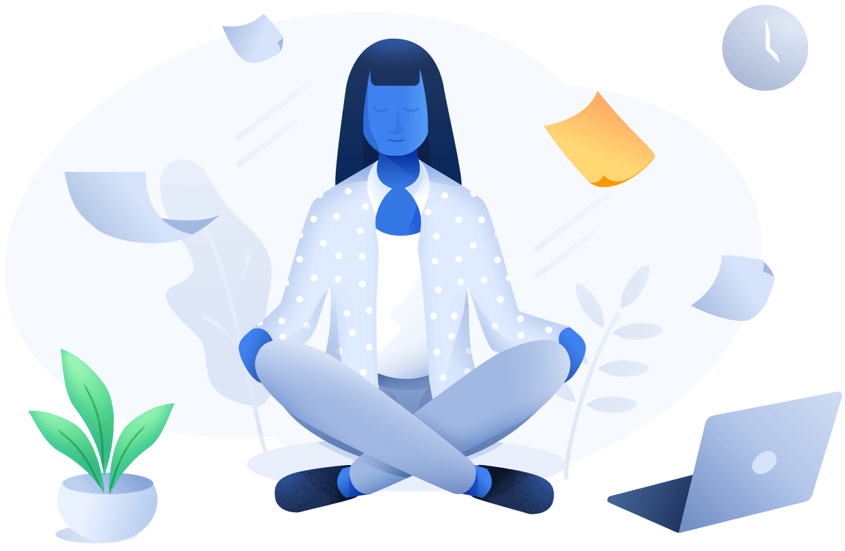 Team focusing on business growth